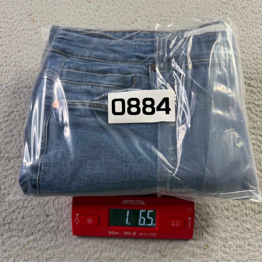 Barbell Apparel Mens Athletic Fit Blue Denim Jeans Medium Wash Size 38 x 32 - Picture 11 of 11